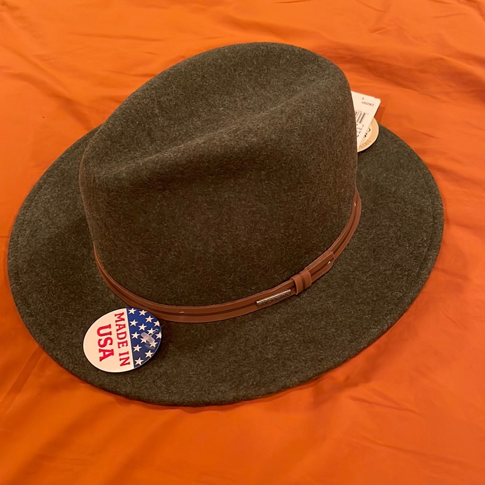 Stetson Crushable Explorer Large in Loden Mix Color NWT